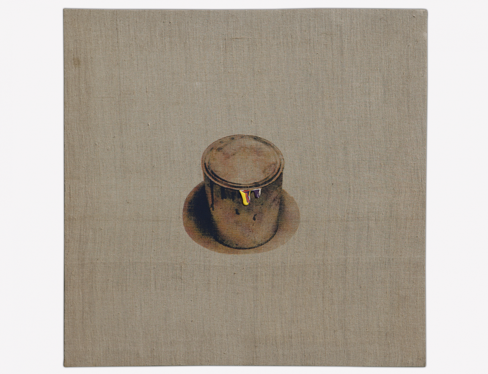 CAN-79101, 1979, Oil Paint, Serigraphy on Canvas, 60x60cm
