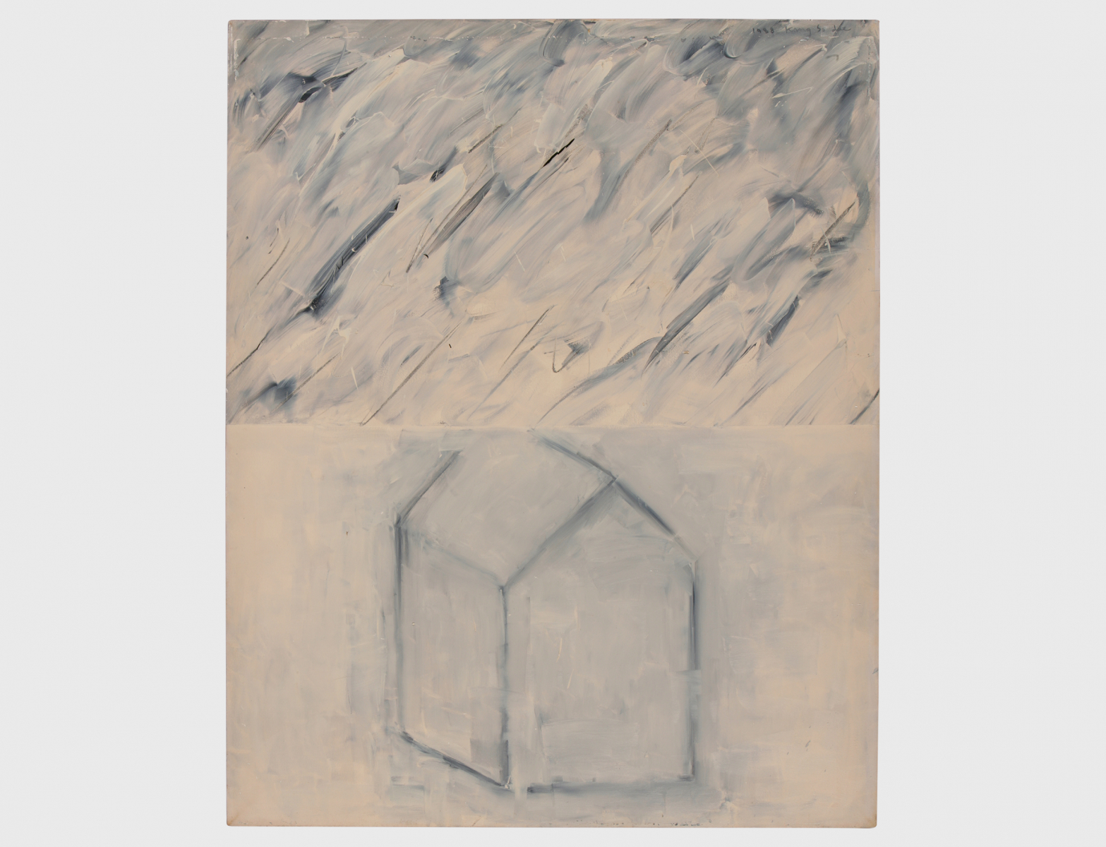 Untitled-88002, 1988, Oil on Canvas, 132.3x162.6cm
