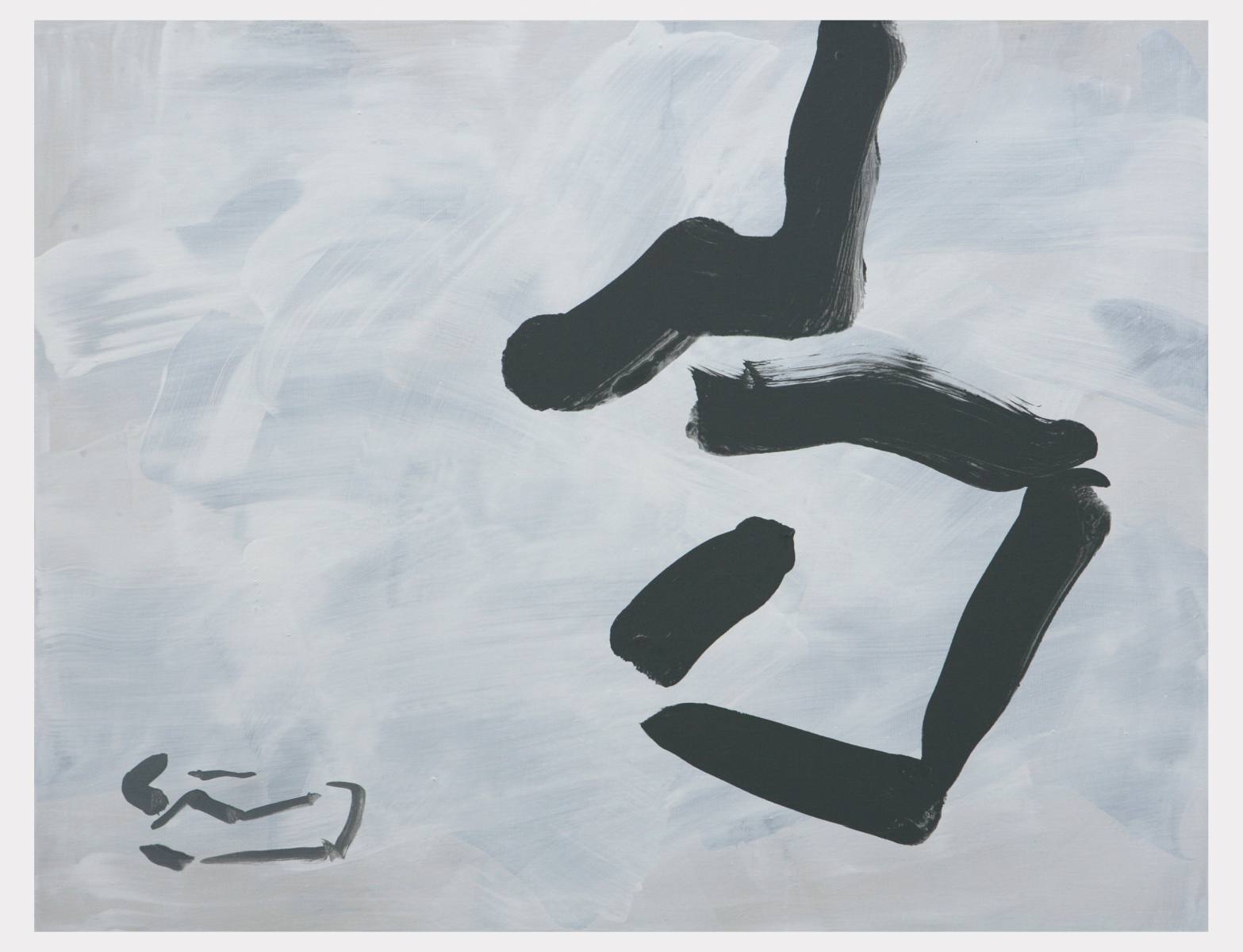 Emptiness-13096, 2013, Acrylic on Canvas, 91x116cm