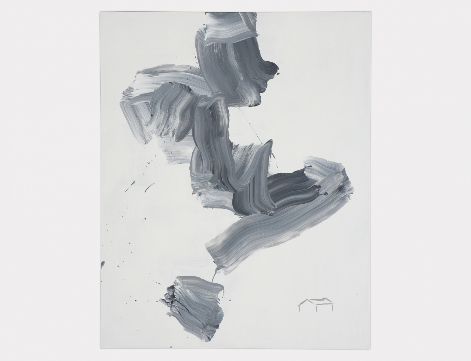 Emptiness-14027, 2014, Acrylic on Canvas, 162x130.3cm

