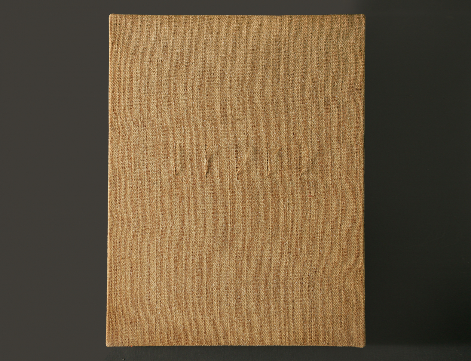 Untitled-7586, 1975, Hemp Cloth, 41x32cm