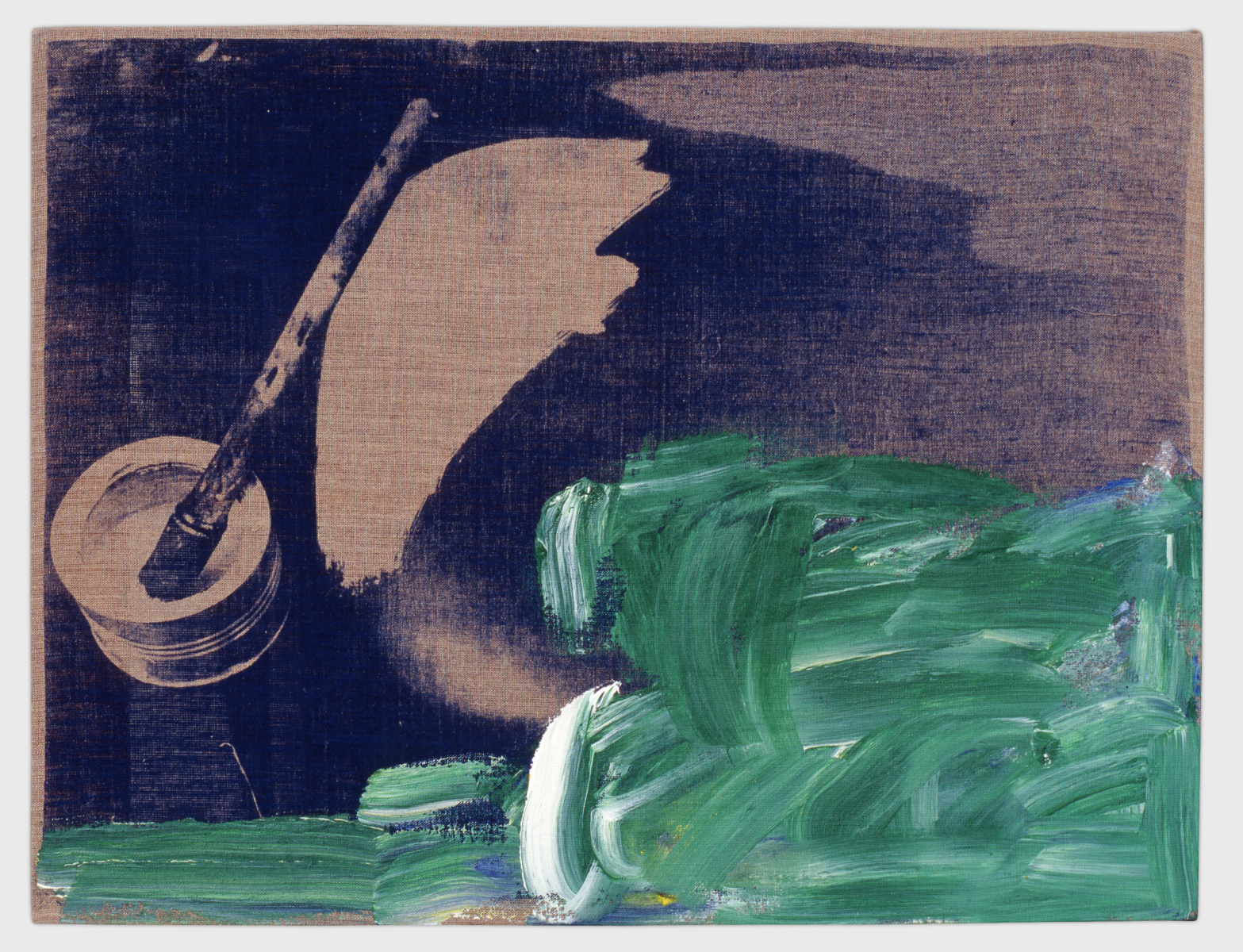 Untitled-77071, 1977, Acrylic, Serigraphy on Canvas, 50x65.2cm