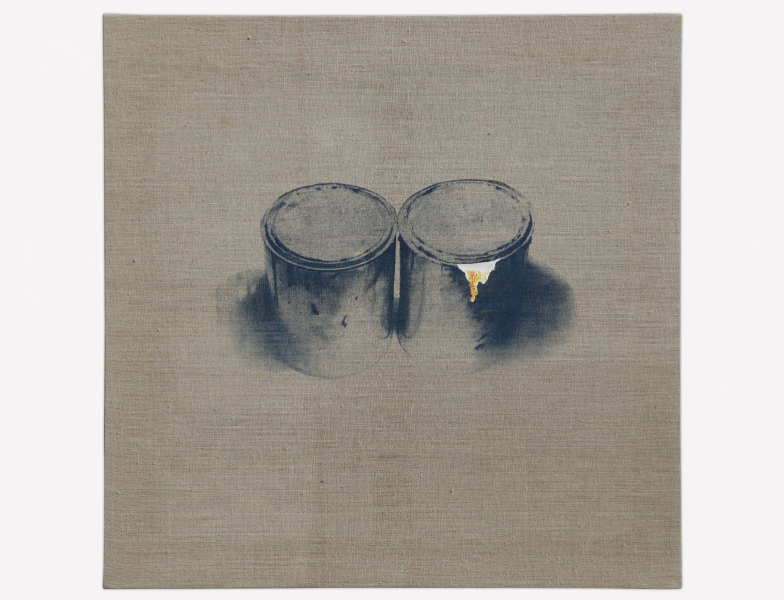 CAN-79051, 1979, Oil Paint, Serigraphy on Canvas, 60x60cm