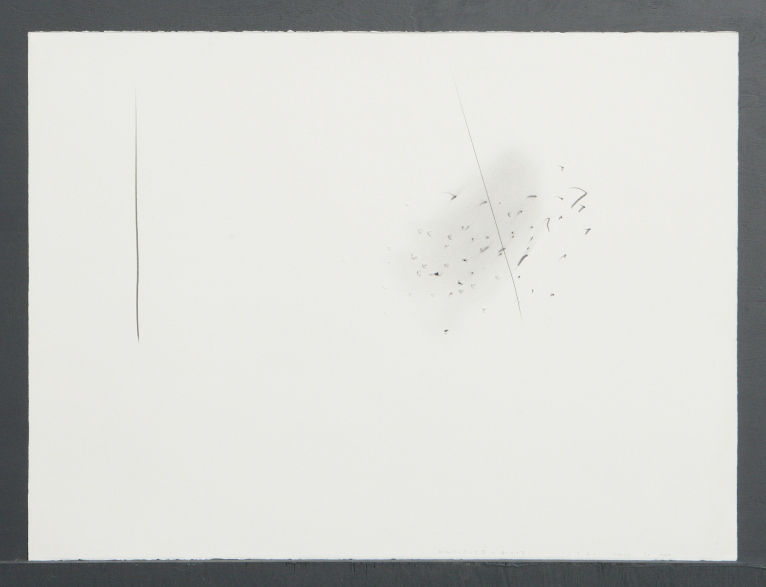 Untitled-81013, 1981, Pencil on Paper, 56x76cm