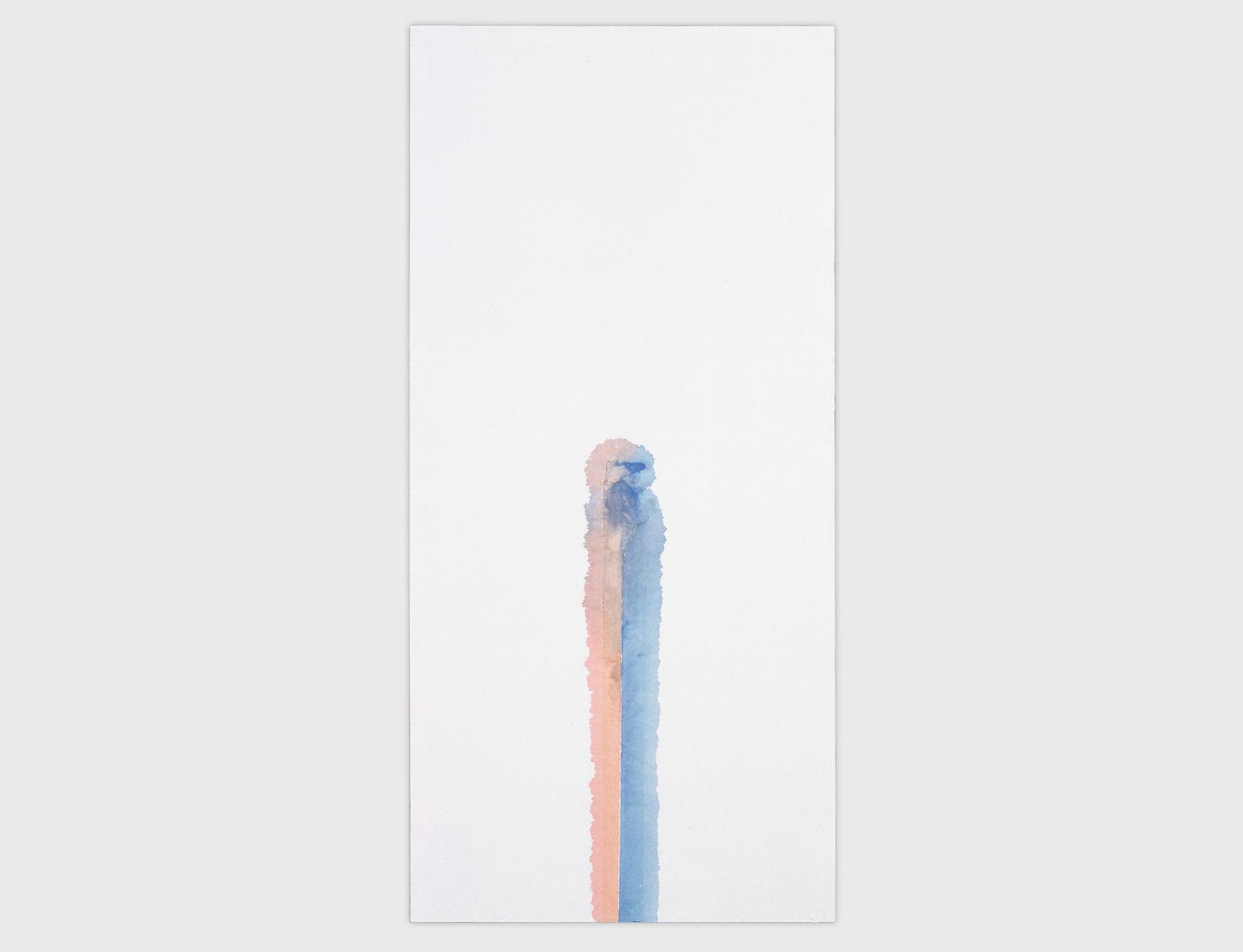 Untitled, 1982, Acrylic on Paper, 142x67cm
