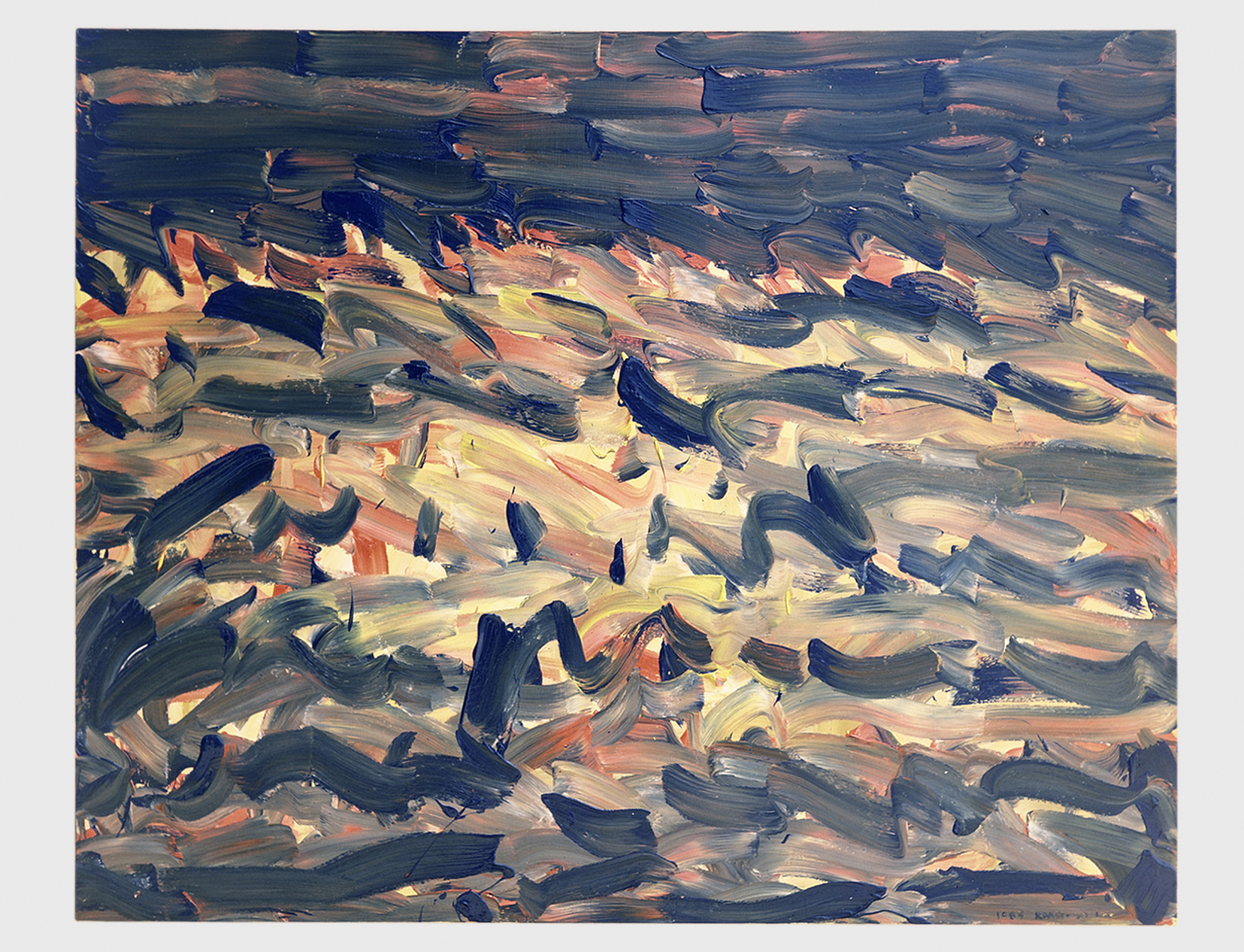 Untitled-85024, 1985, Oil on Canvas, 130.7x162.3cm