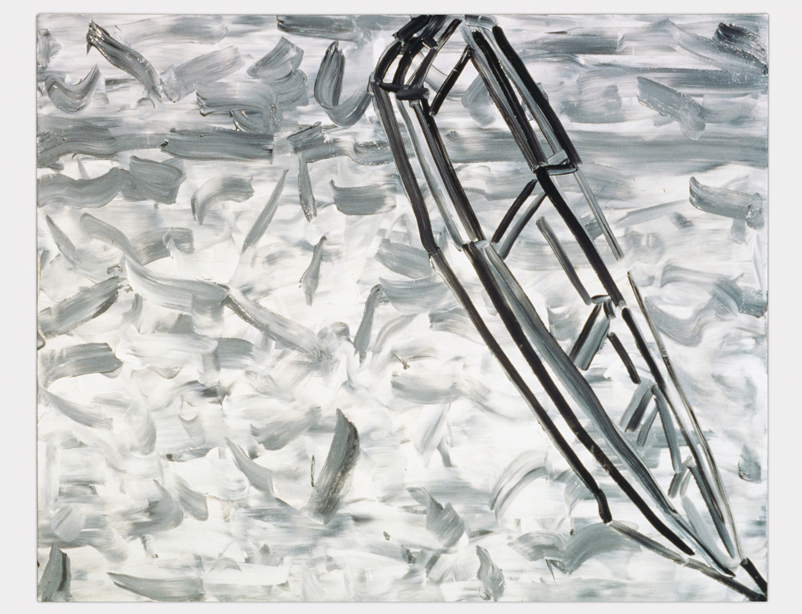 Untitled-88015, 1988, Oil on Canvas, 130.3x162cm
