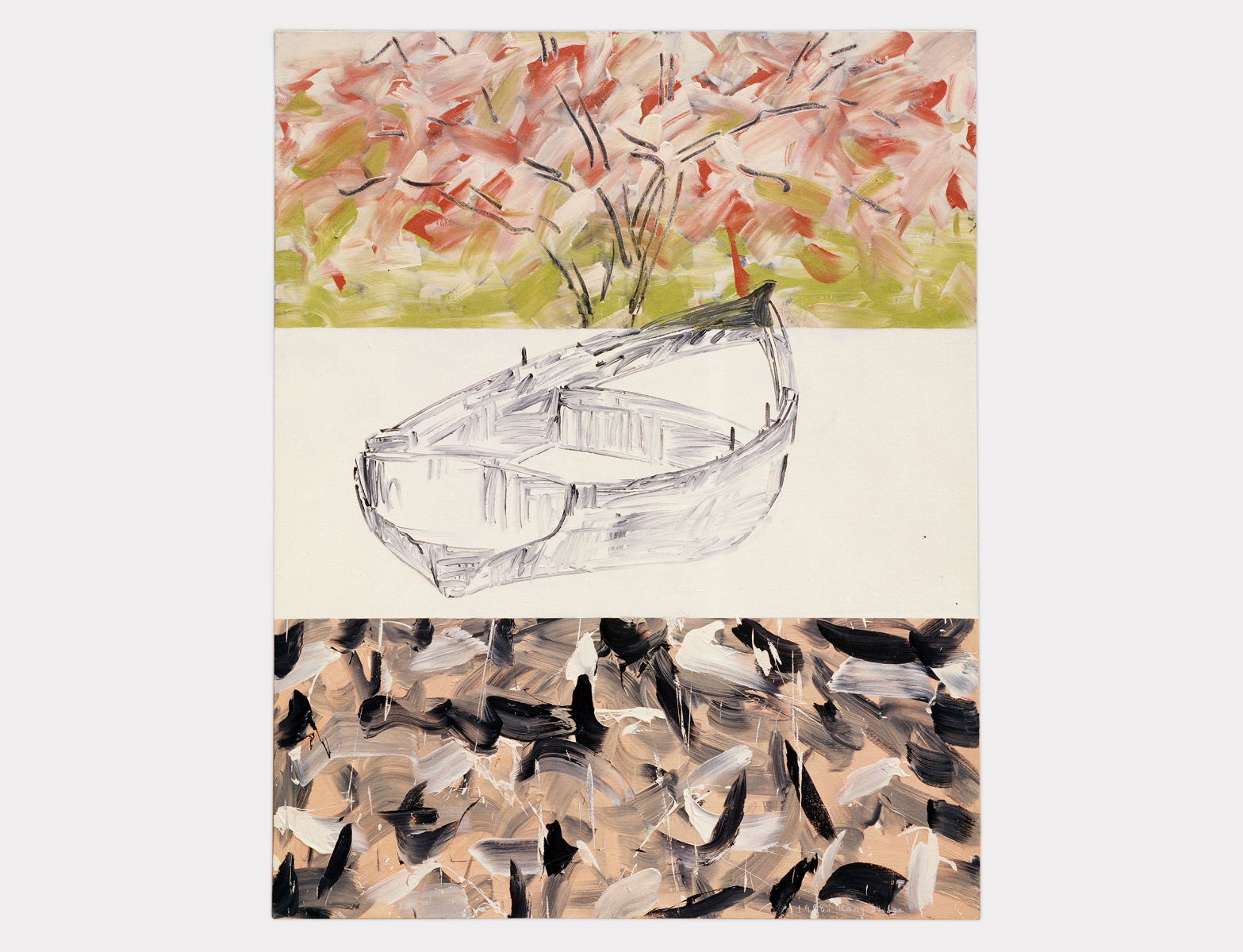 Untitled-88027, 1988, Oil on Canvas, 130.3x162cm