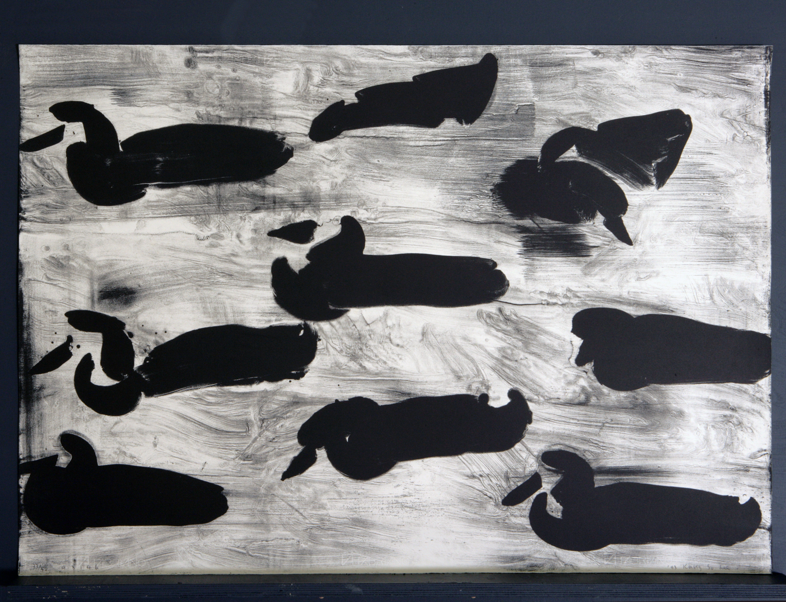 Untitled-93146, 1993, Lithography, 70x100cm