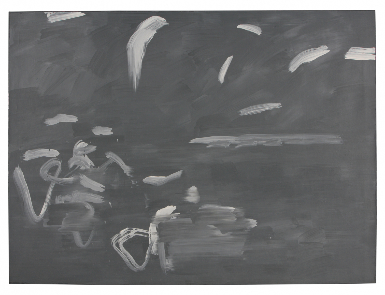 From a River-99218, 1999, Oil on Canvas, 194x259cm