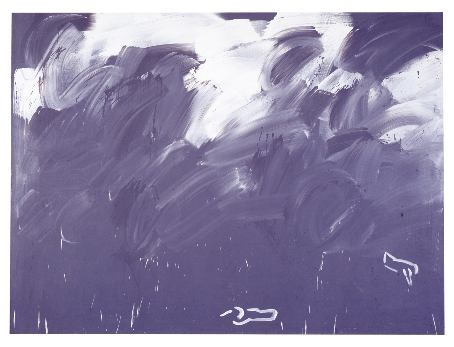 From an Island-99217, 1999, Oil on Canvas, 194x259cm