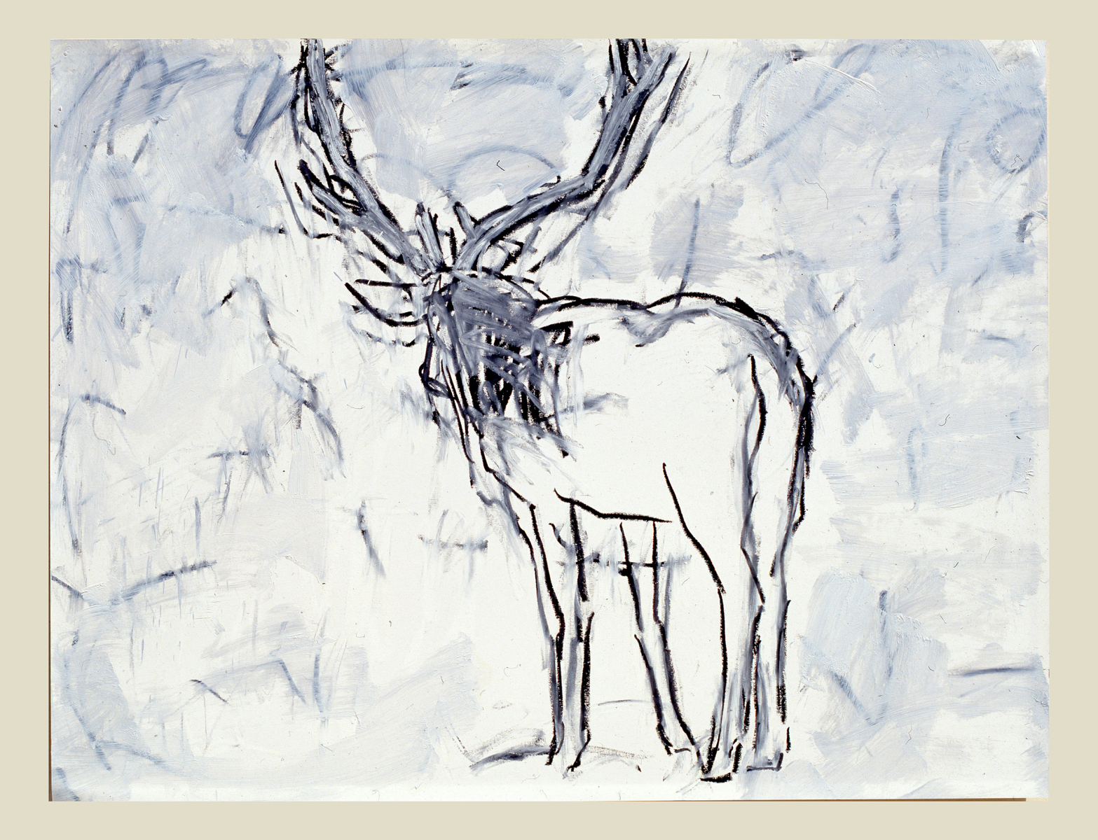 Untitled-90095, 1990, Oil on Canvas, 97.1x127cm