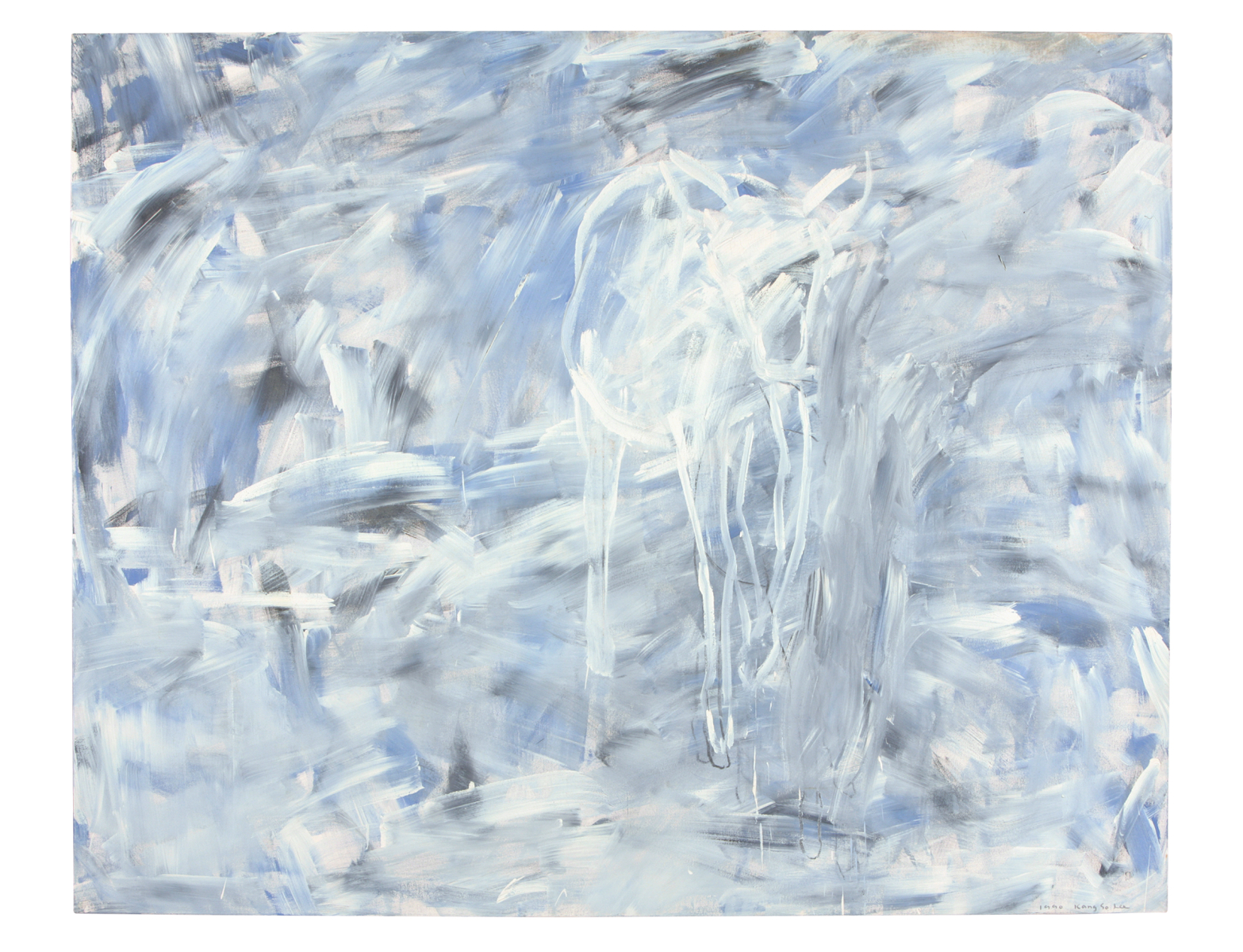 Untitled-90099, 1990, Oil on Canvas, 181.8x227.3cm
