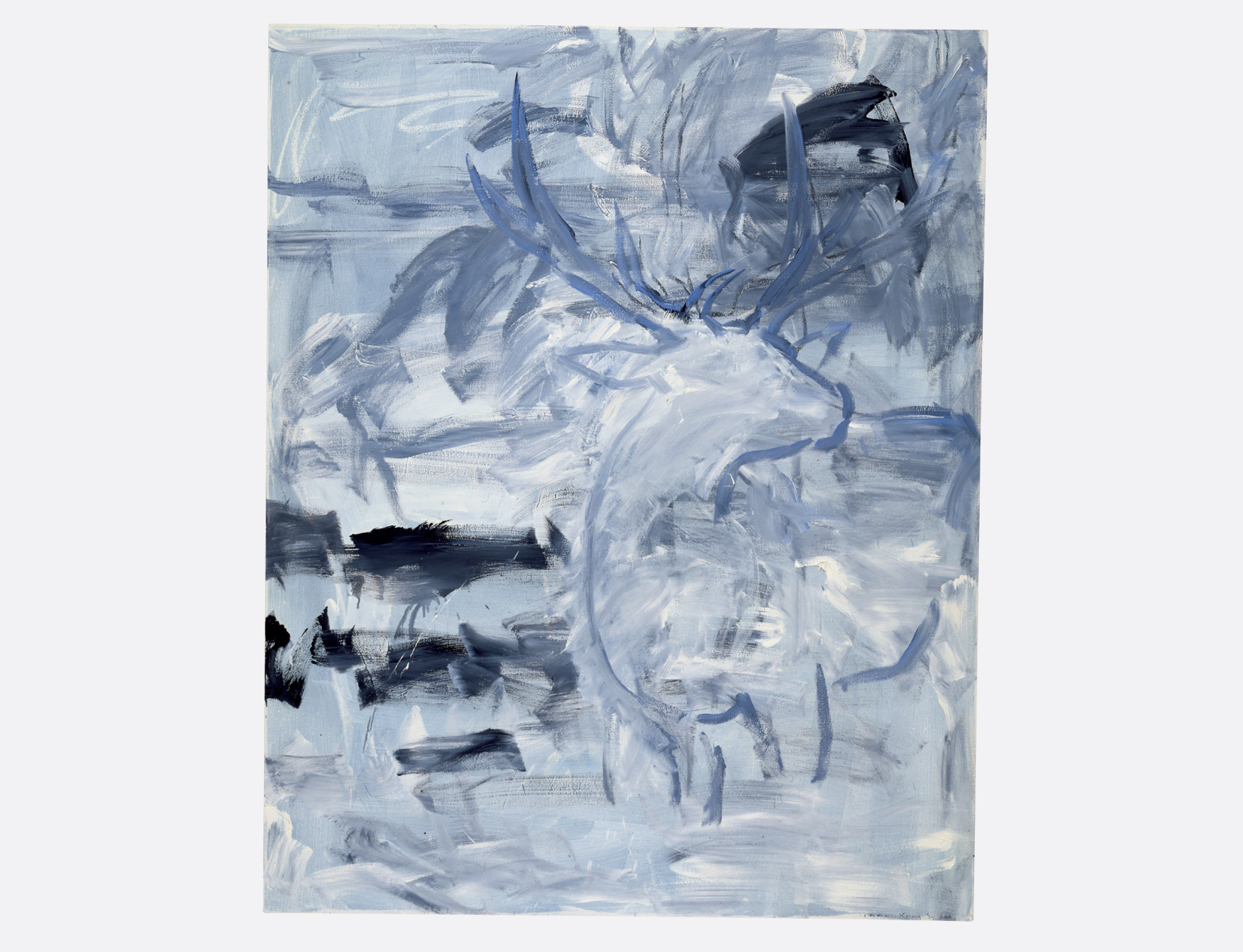 Untitled-90131, 1990, Oil on Canvas, 130.3x162.2cm