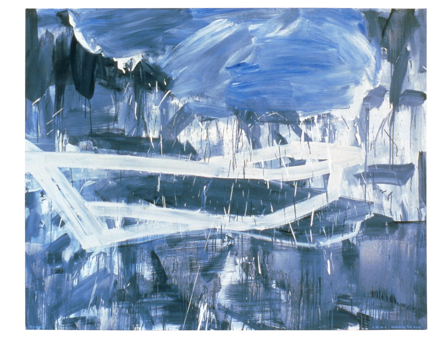 Untitled-91029, 1991, Oil on Canvas, 52x64cm