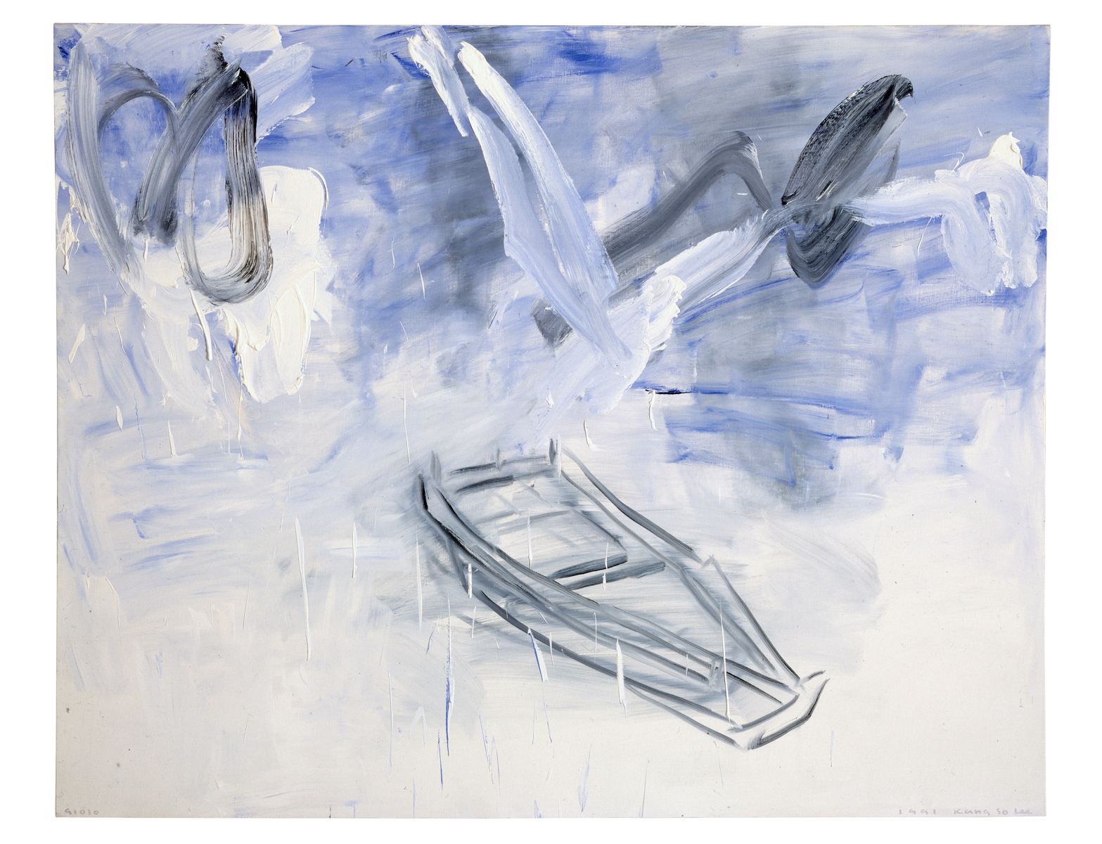 Untitled-91030, 1991, Oil on Canvas, 130x162cm