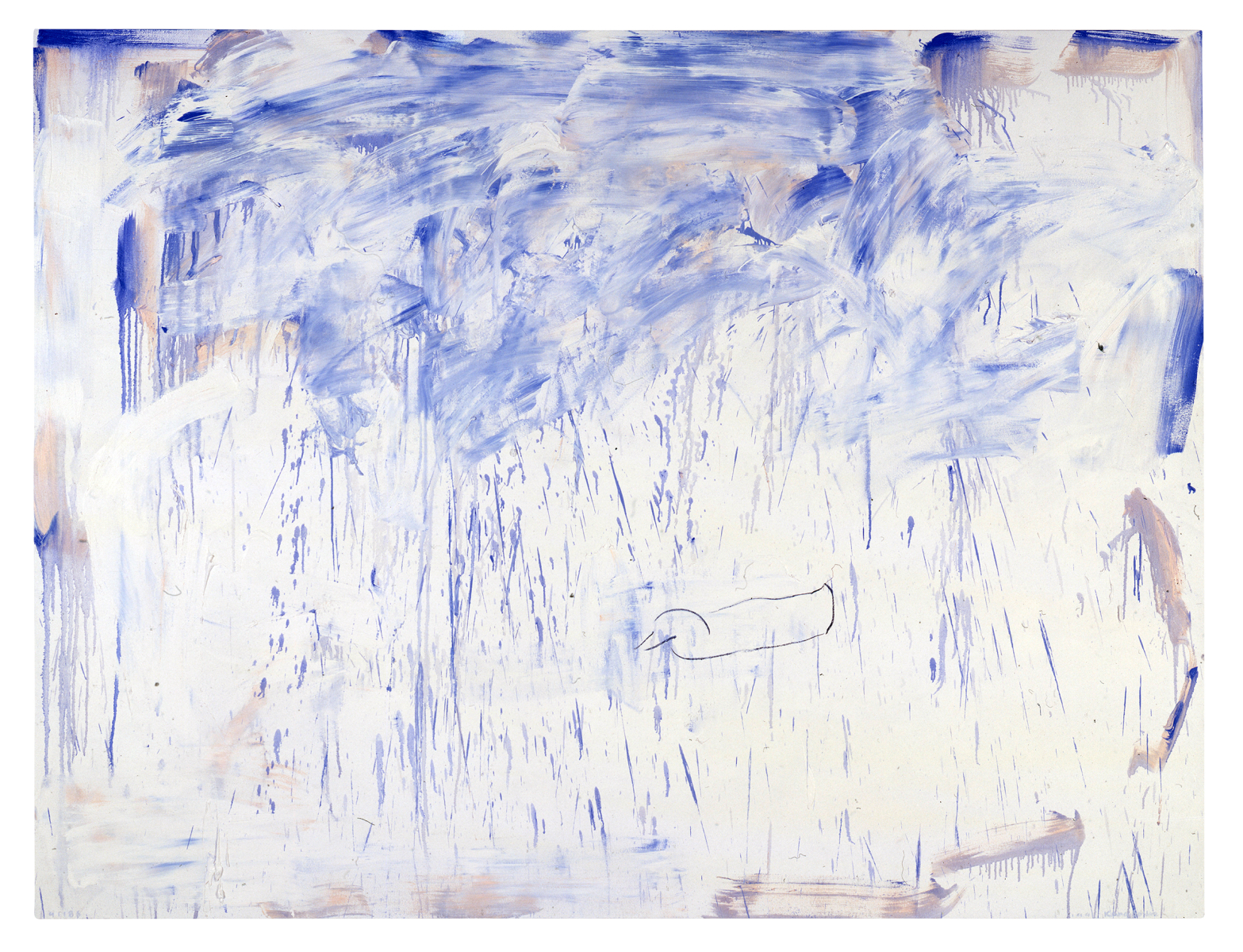 Untitled-91186, 1991, Oil on Canvas, 218.2x291cm
