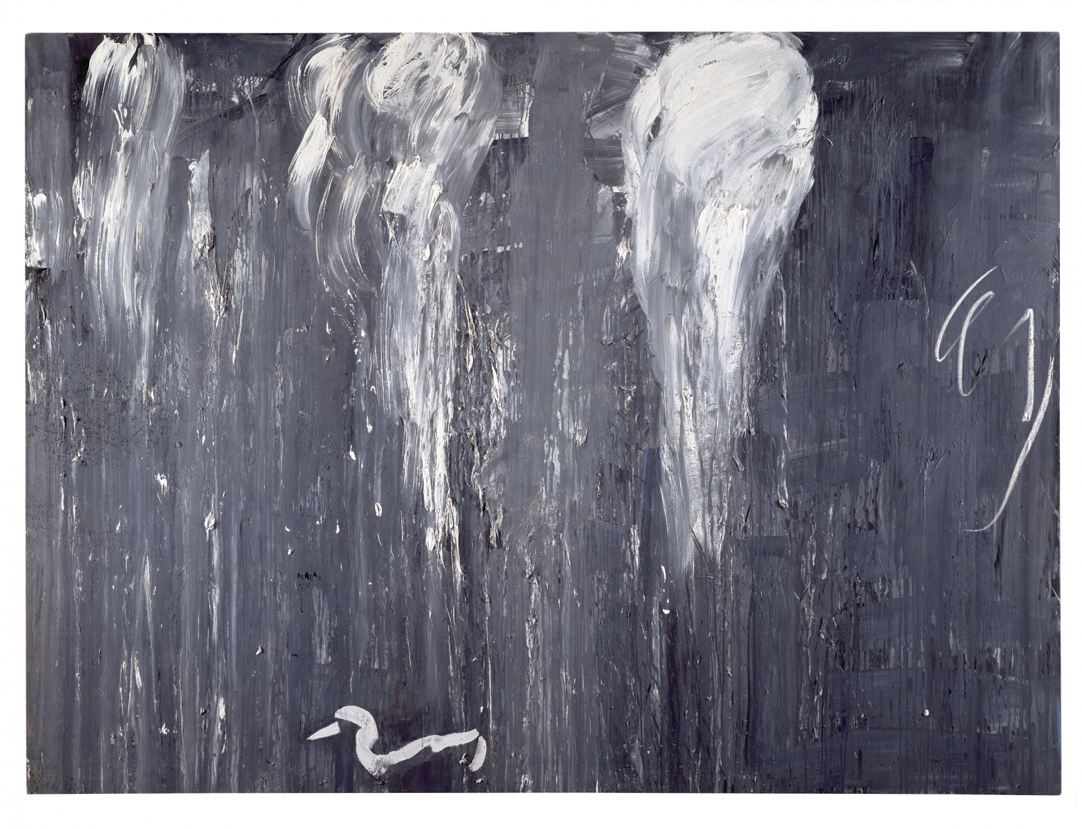 Untitled-93008, 1993, Oil on Canvas, 194x259cm