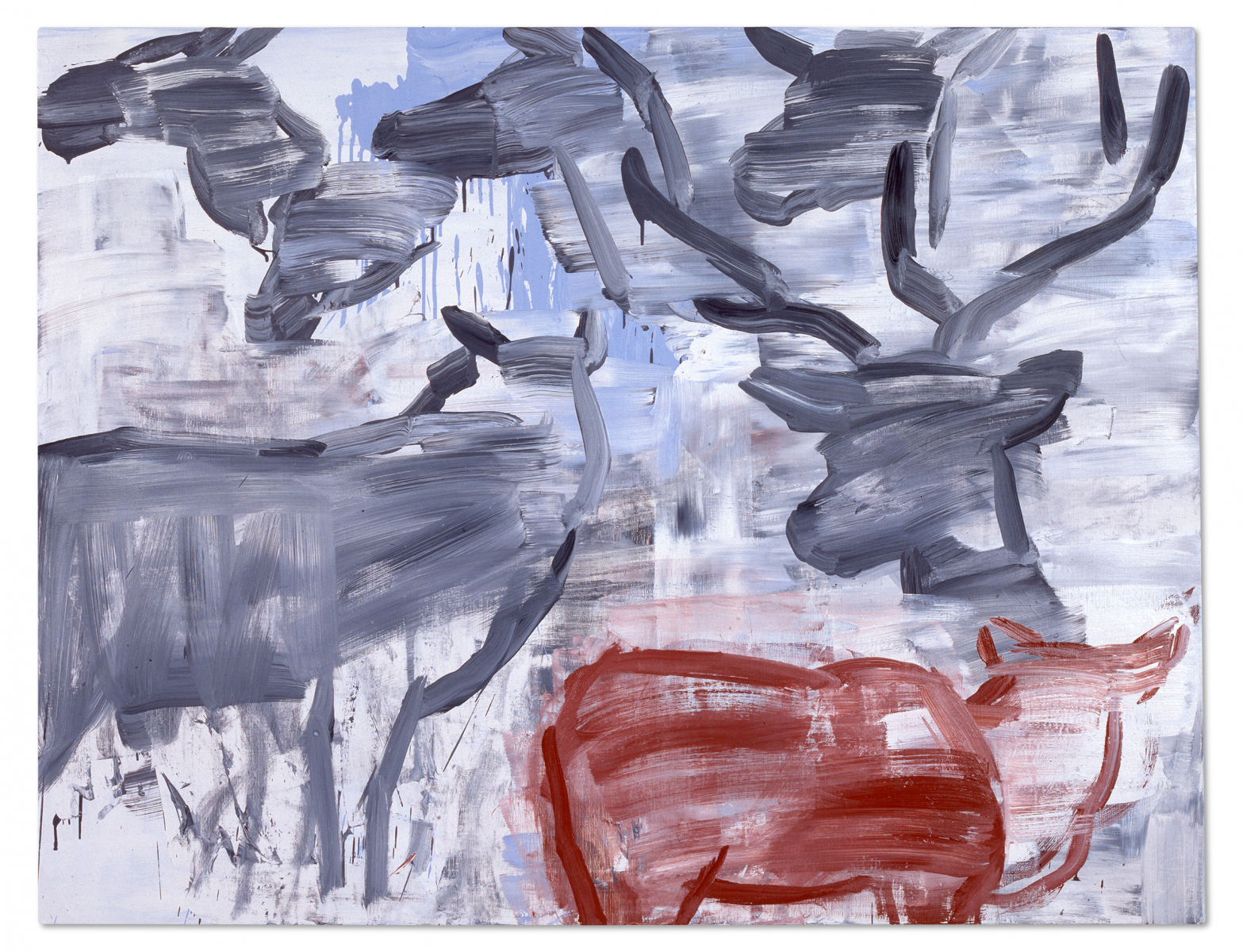 Untitled-93039, 1993, Oil on Canvas, 145x113cm
