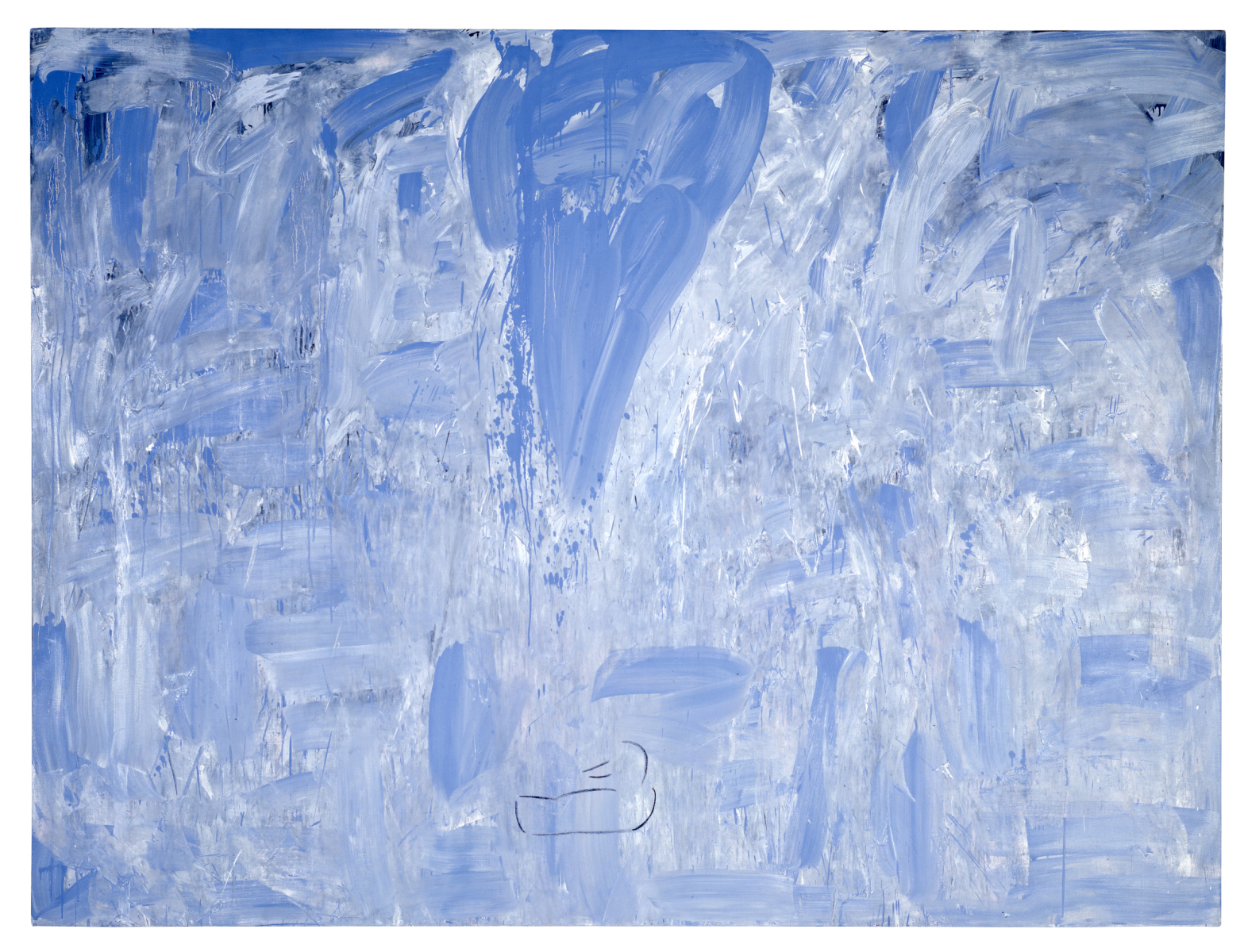 Untitled-95043, 1995, Oil on Canvas, 194x259cm