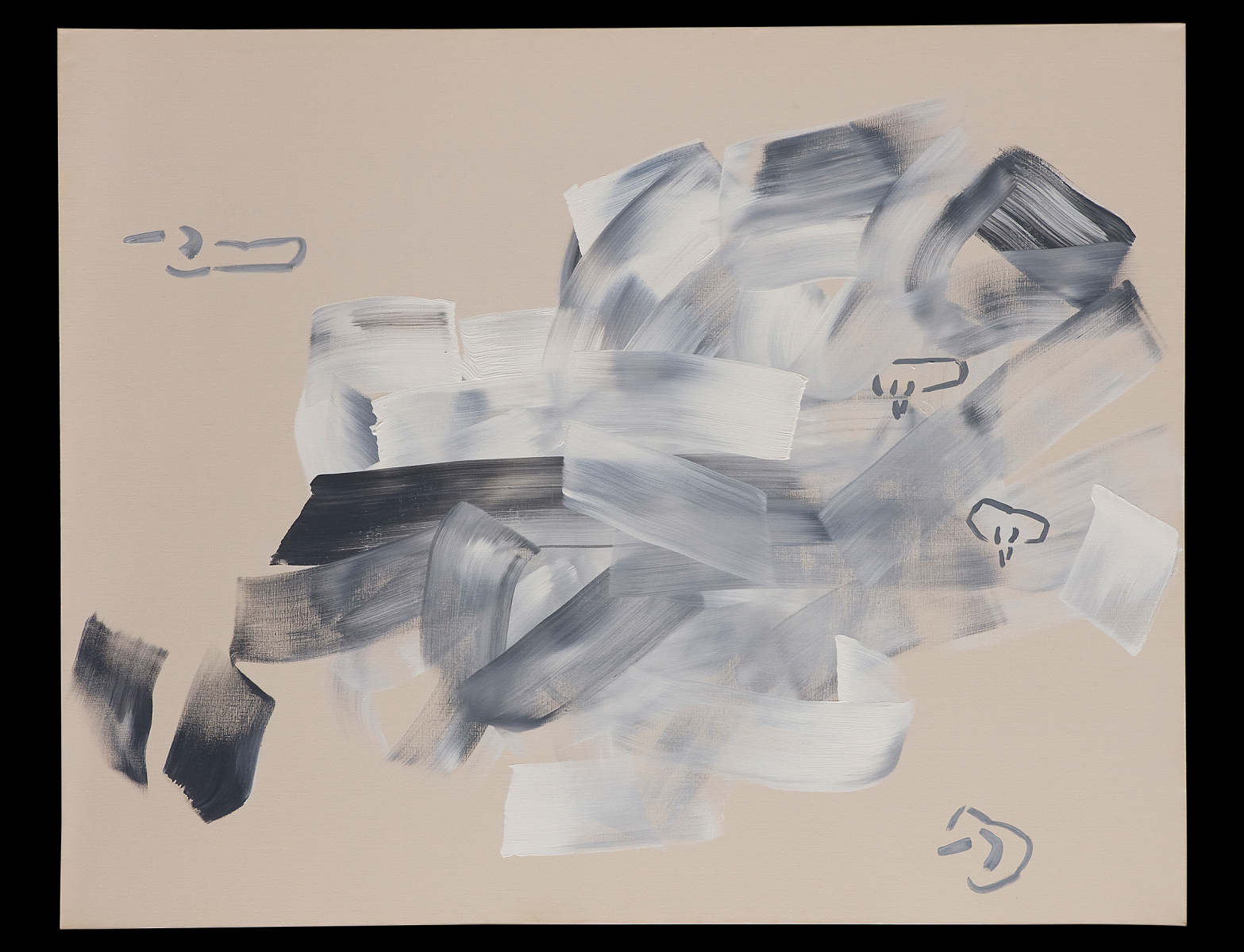 Emptiness-09004, 2009, Acrylic on Canvas, 181.8x227.3cm