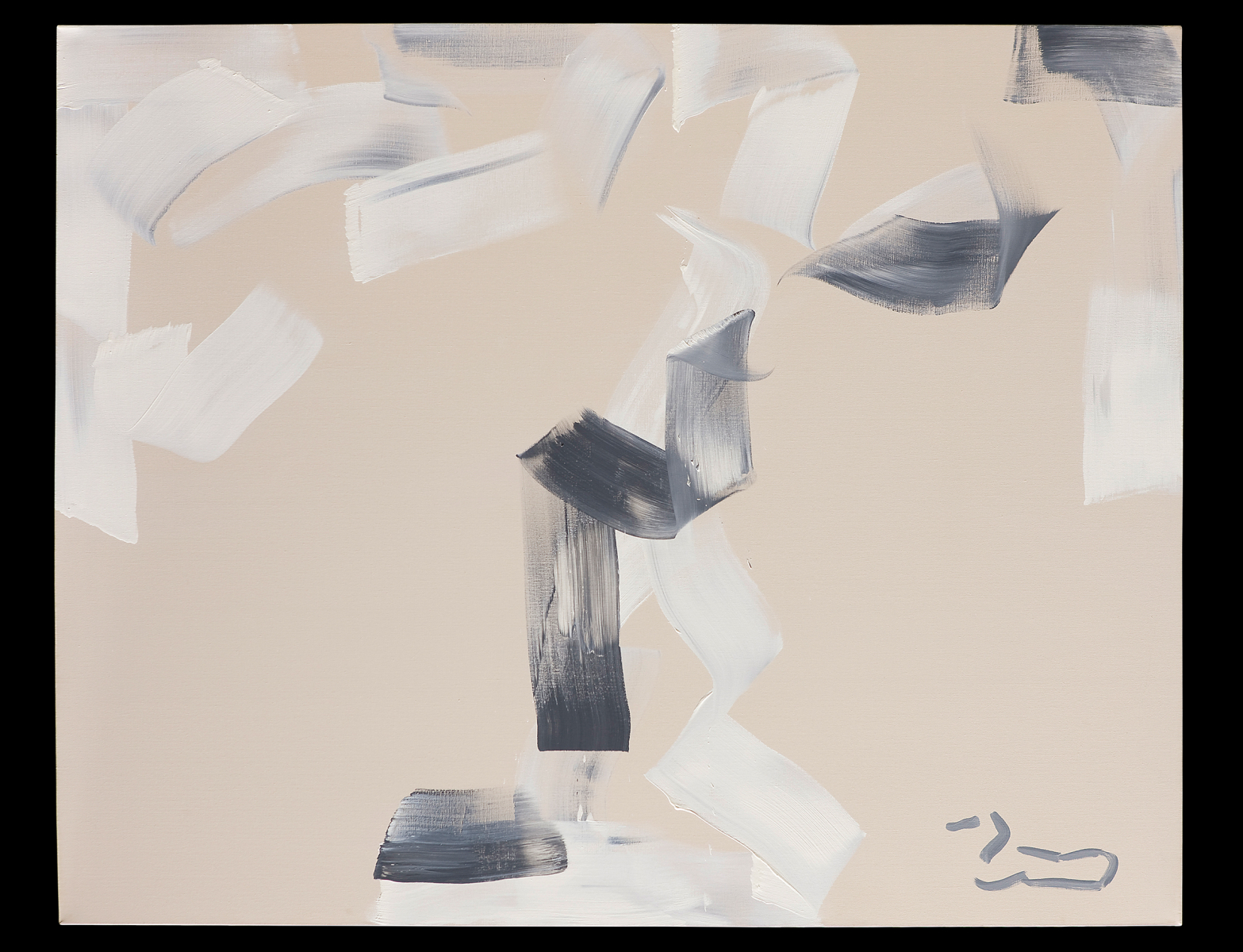 Emptiness-09009, 2009, Acrylic on Canvas, 181.8x227.3cm
