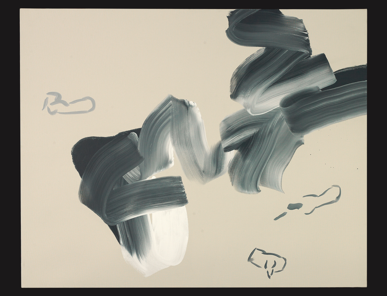 Emptiness-09063, 2009, Acrylic on Canvas, 130.3x162cm
