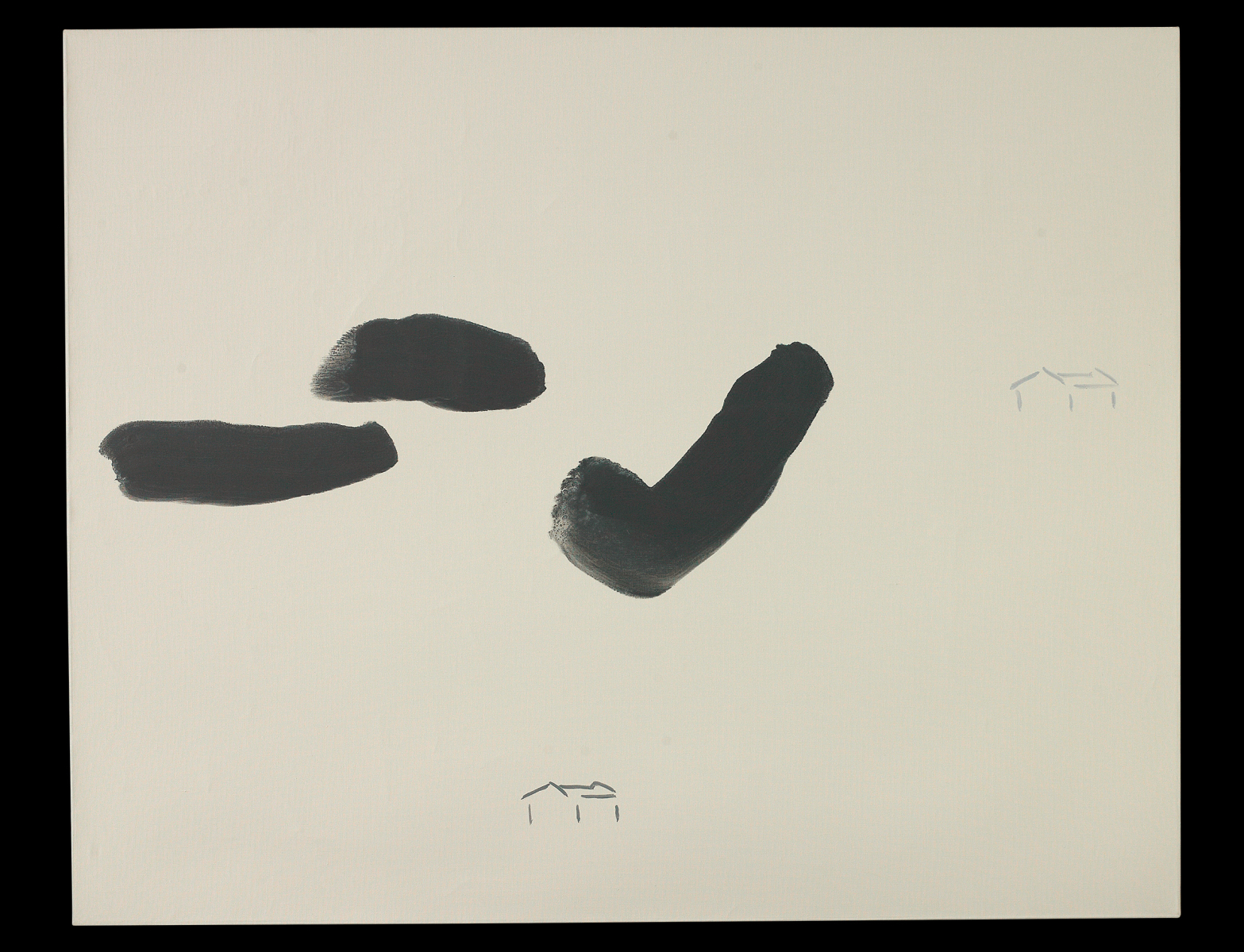 Emptiness-09078, 2009, Acrylic on Canvas, 130.3x162cm
