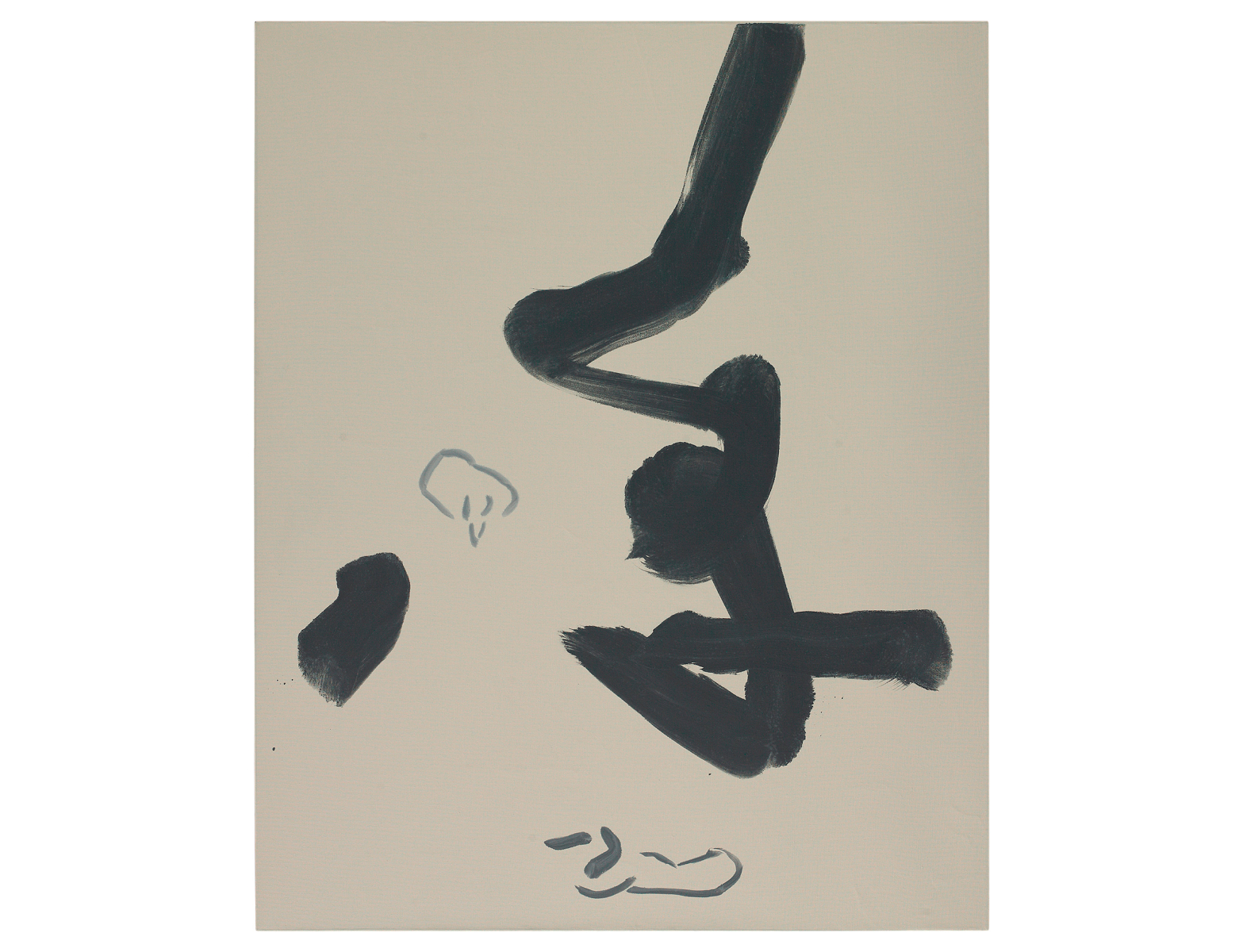 Emptiness-09083, 2009, Acrylic on Canvas, 162x130.3cm
