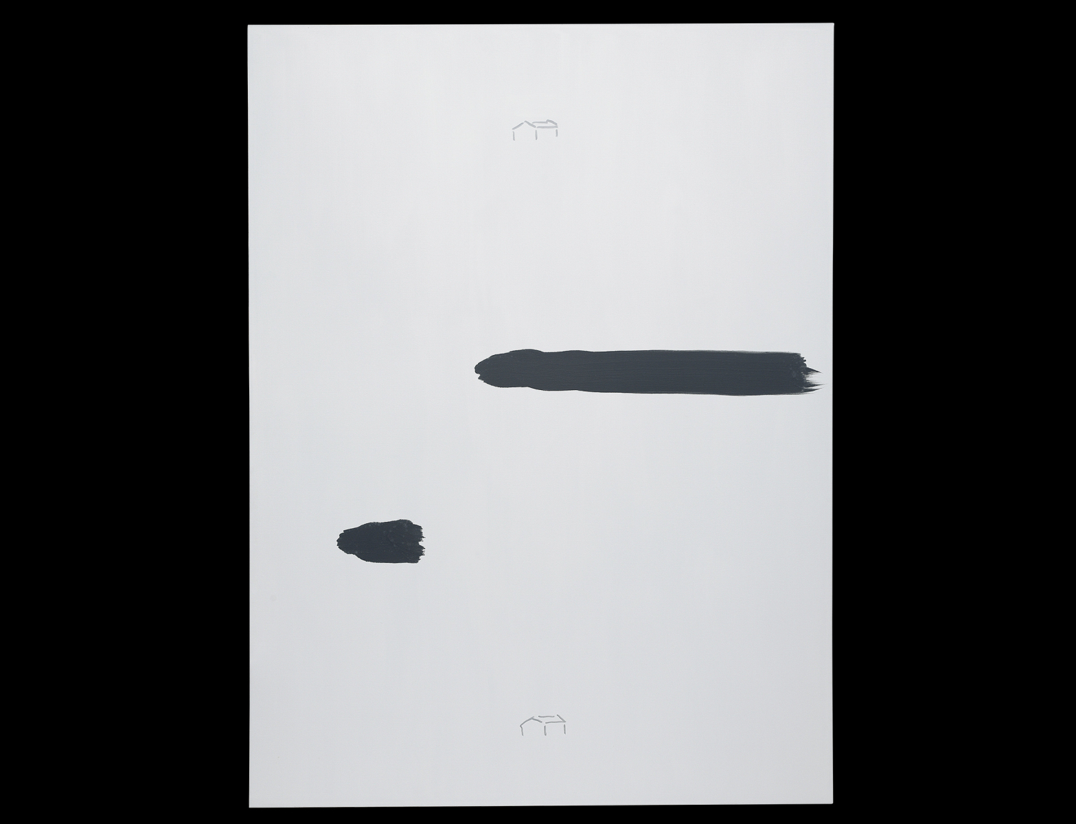 Emptiness-09093,  2009, Acrylic on Canvas, 259X194cm