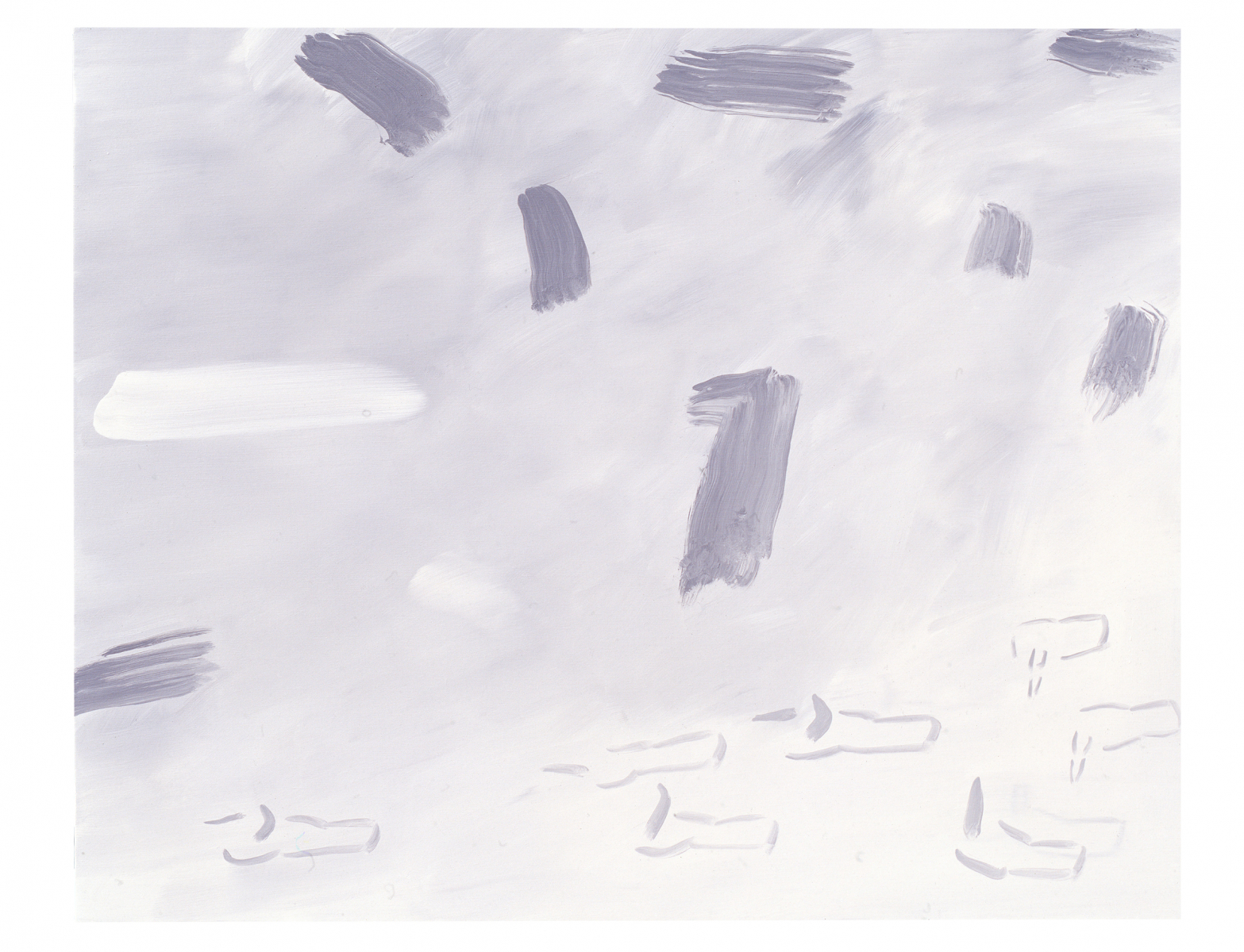 From an Island-02102, 2002, Oil on Canvas, 130.3x162cm
