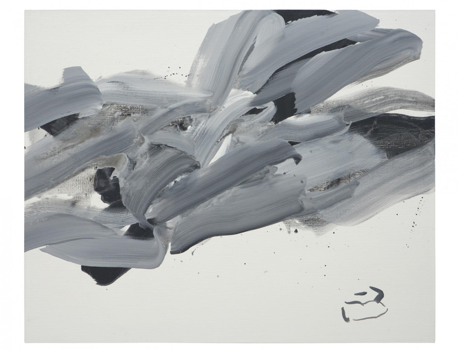 Serenity-16085, 2016, Acrylic on Canvas, 130.3x162cm