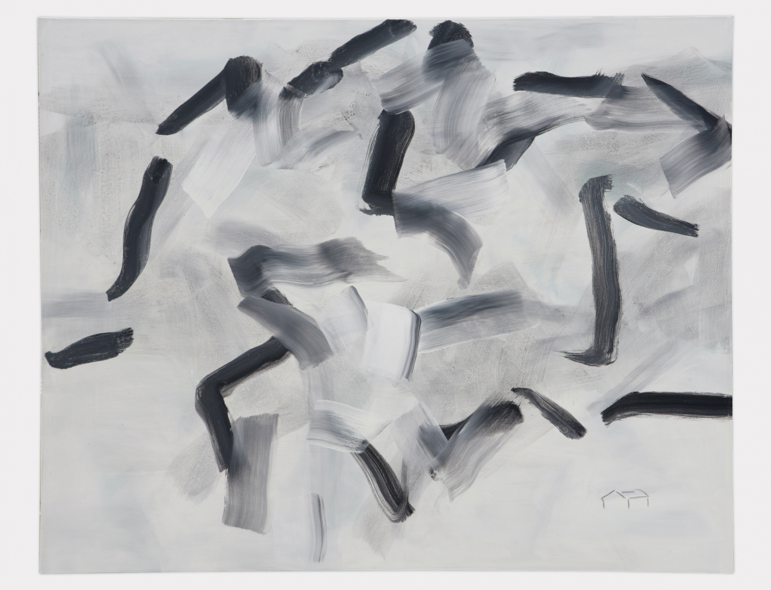 Emptiness-13122, 2013, Acrylic on Canvas, 181.8x227.3cm
