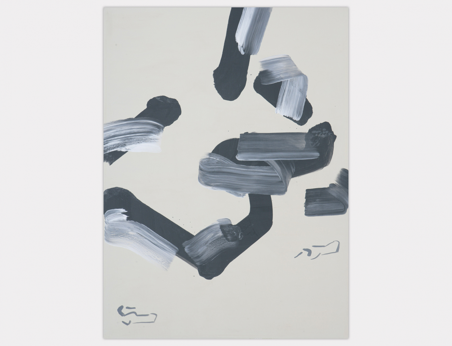 Emptiness-14015, 2014, Acrylic on Canvas, 259x194cm
