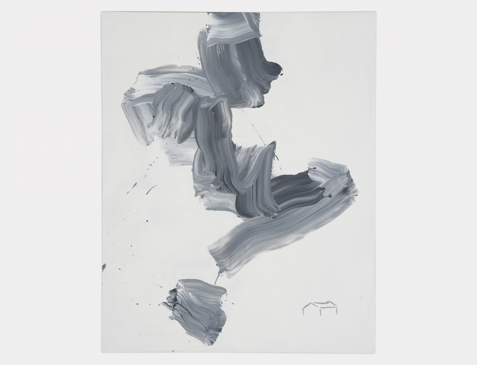 Emptiness-14027, 2014, Acrylic on Canvas, 162x130.3cm
