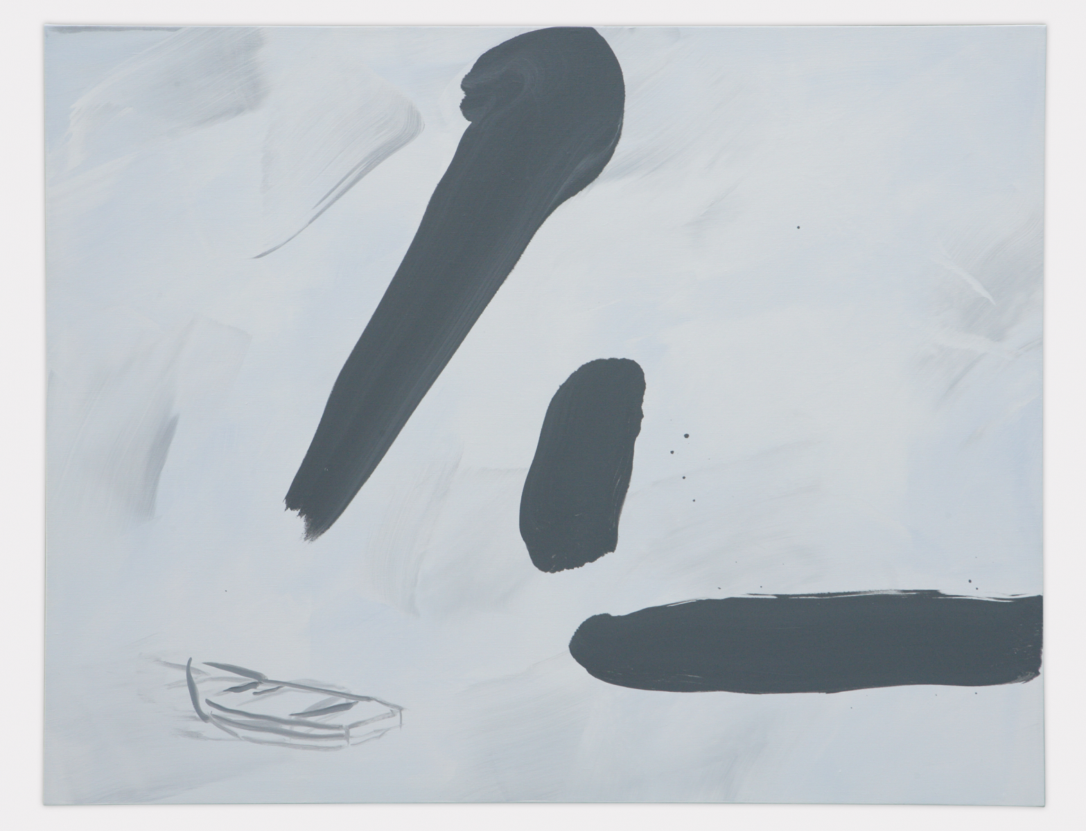 Emptiness-15010, 2015, Acrylic on Canvas, 91x116.7cm